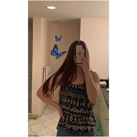 MACY’S | Tribal Print Tank top - Picture 1 of 3